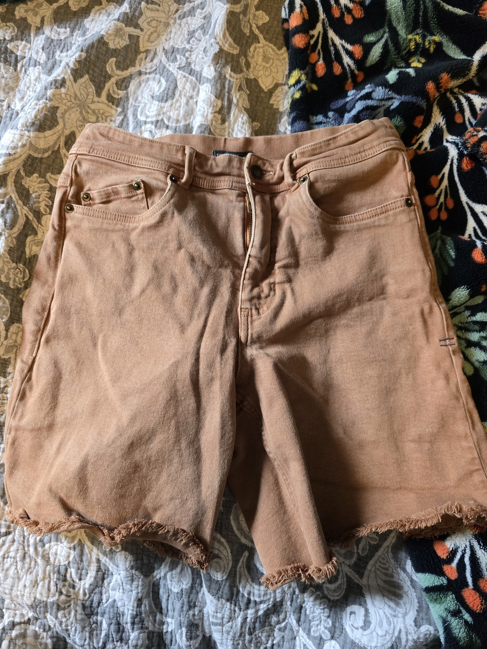 Toad&Co Peachy Cutoff Denim Shorts